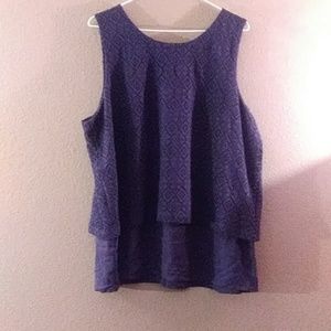 Jaclyn Smith dressy sleeveless top